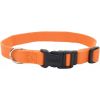 Coastal Pet New Earth Soy Adjustable Dog Collar Pumpkin Orange - 6-8''L x 3/8"W